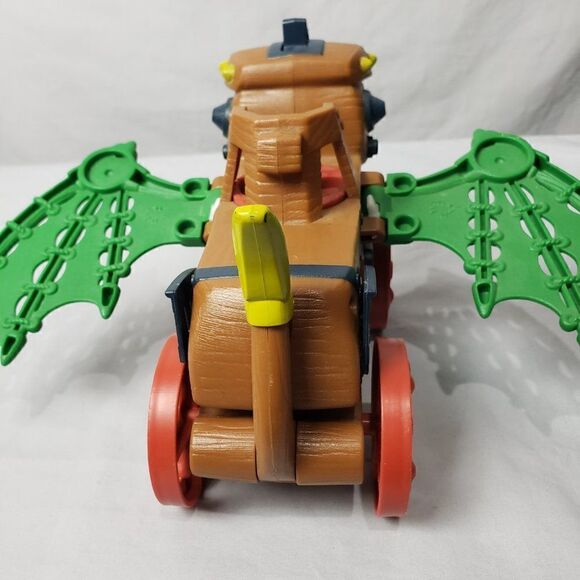 Fisher Price Imaginext Dragon Wagon Transforms into Dinosaur EUC - Picture 5 of 7
